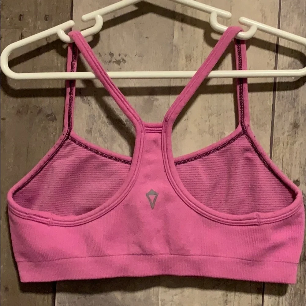 Ivivva Lululemon Racerback Sports Pink Bra